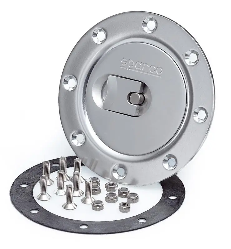 Sparco Non Locking Fuel Cap Brushed A Universal Fit 1