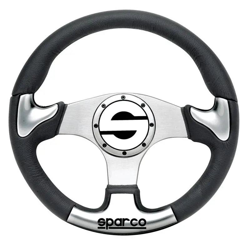 Sparco P 222 Steering Wheel Black Racing Edition (222) 1