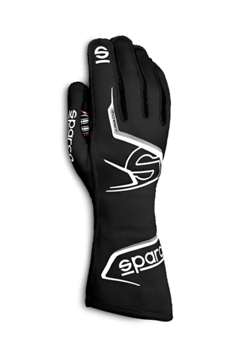 Sparco Racing Gloves Arrow 11 Black/White 1
