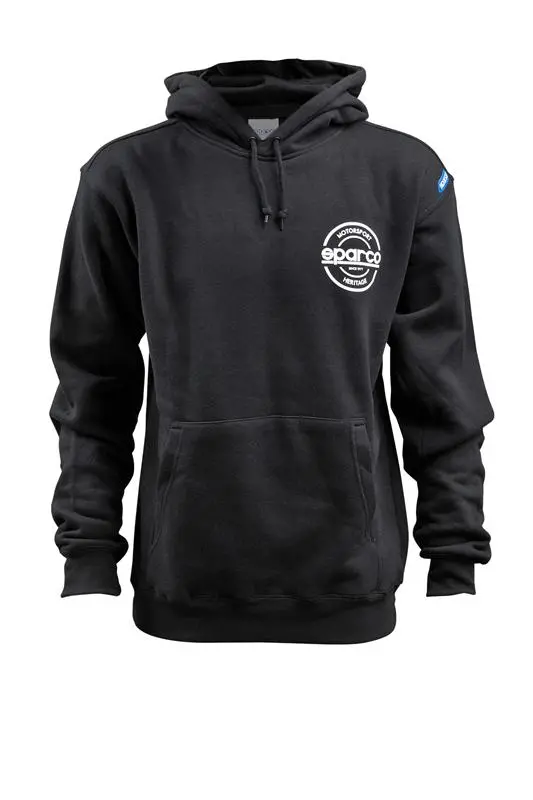Sparco S-Seal Sweatshirt Hooded Black Size X-Large. 1