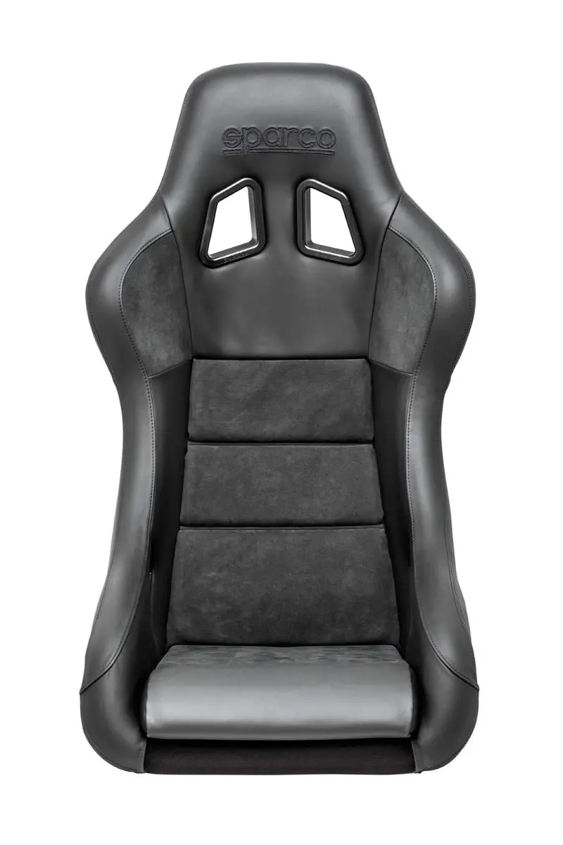 Sparco Seat Qrt Performance Leather/Alcantara Black With Side Mount 600Qrt - Vehicle Compatibility: N/A 1