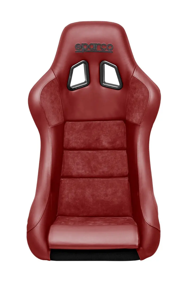 Sparco Seat Qrt Performance Leather Alcantara Red With Side Mount - Fits 600Qrt 1