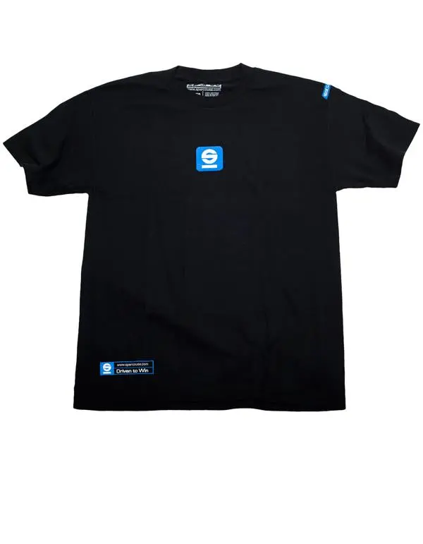 Sparco T-Shirt Tach Black Medium Racing Shirt Apparel 2