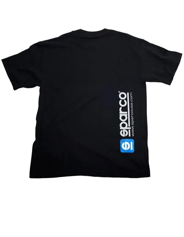Sparco Www T-Shirt Black Extra Large Unisex Size Apparel 2