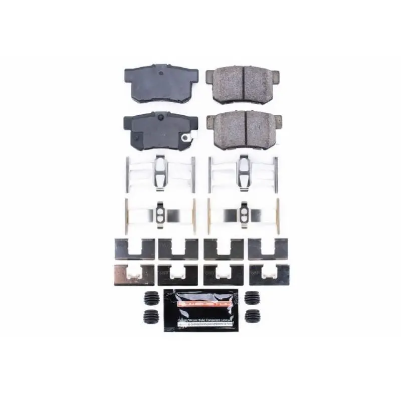 Stoptech Rear Z23 Sport Brake Pads Hardware 97 99 Acura Cl 1