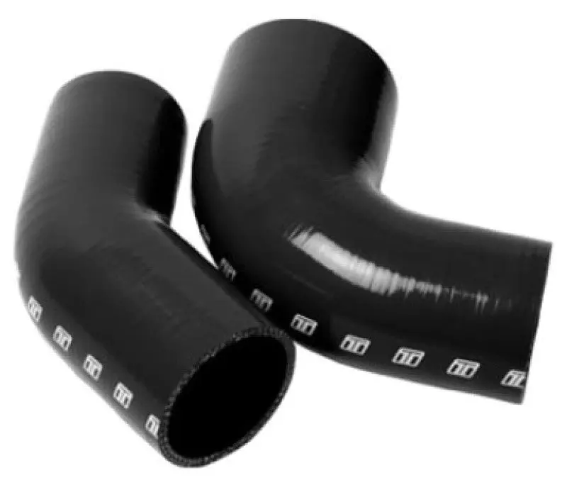 Turbosmart 90 Degree Reducer Elbow 2.0In - 2.50In - Black 1