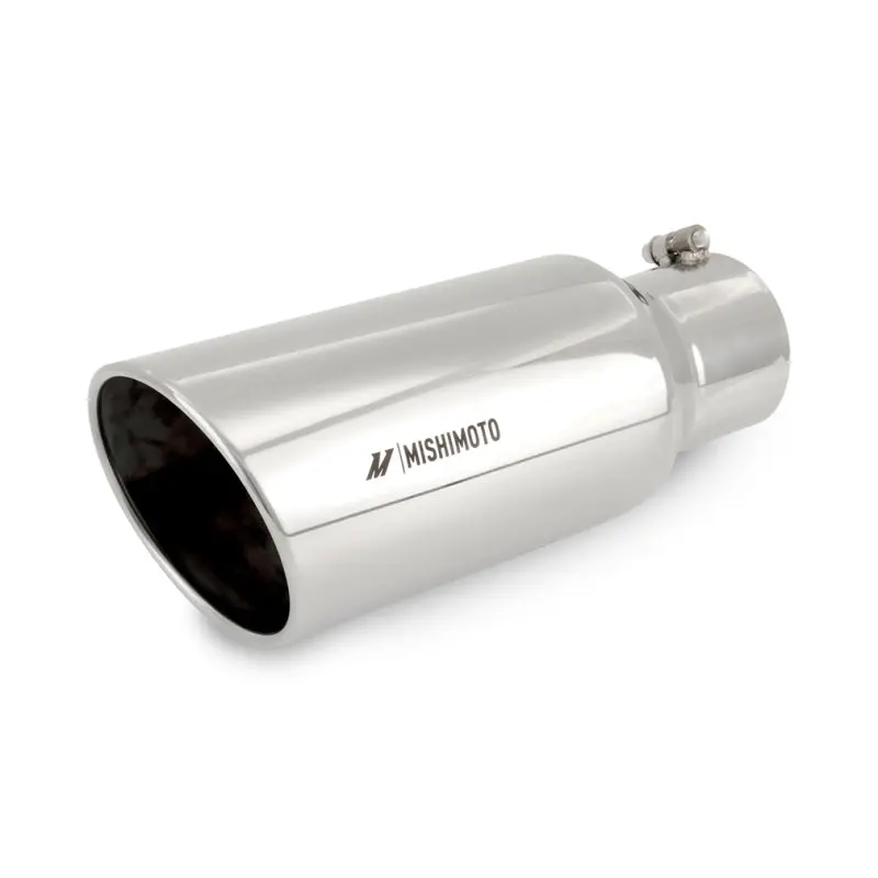 Universal Steel Muffler Tip 4In Inlet 6In Outlet Polished 1