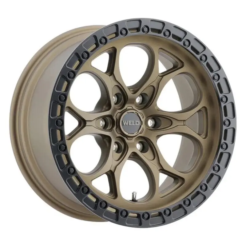 Weld 18X9 Ledge 6 6X139.7 Et-12 Bs 4.50 Satin Bronze / Satin Black Ring 106.1 1