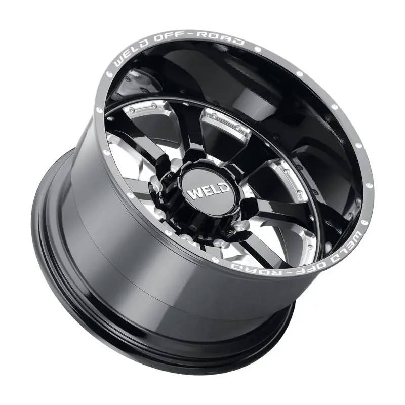 Weld Granada Six Gloss Black Mil 106.1 Wheel 20X10 6X139.7 Et-18 Bs4.75 1