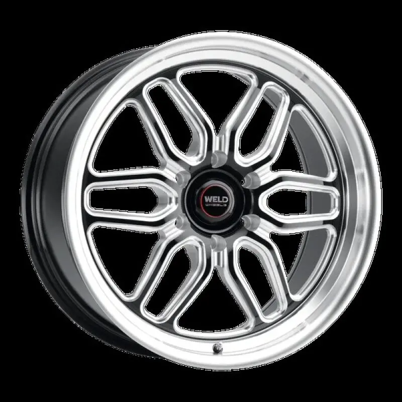 Weld Laguna 6 Drag 17X7 Inch / 6X139.7 Bp / Et00 / Bs 4 / Cb 106.1 Gloss Black Wheel 1