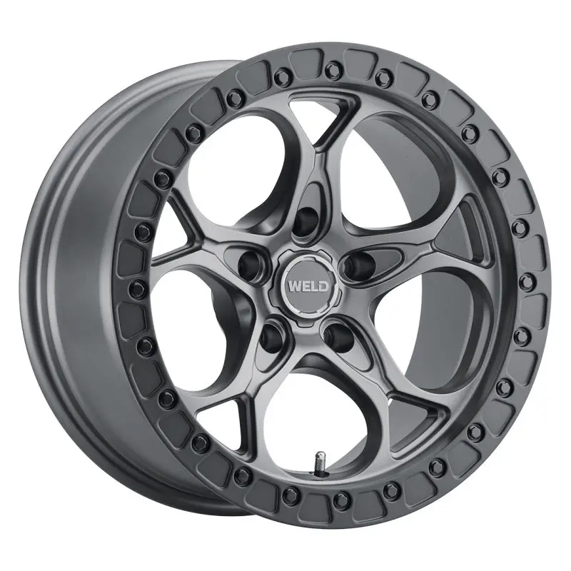 Weld Ledge W107 17X9.0 Satin Gun 5X127 Off-Road Wheel 2