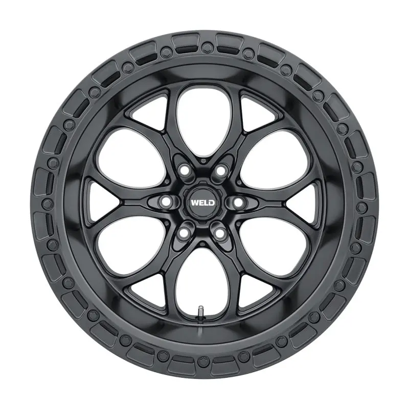 Weld Ledge W108 20X9 Satin Black Off-Road Wheel 6X139.7 Et20 Bs5.75 - 106.1 1