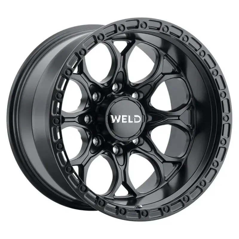 Weld Off-Road 20X9 Bp 8X165.1 Et 00 Bs 5.00 Ledge 8 Wheels Satin Black 1