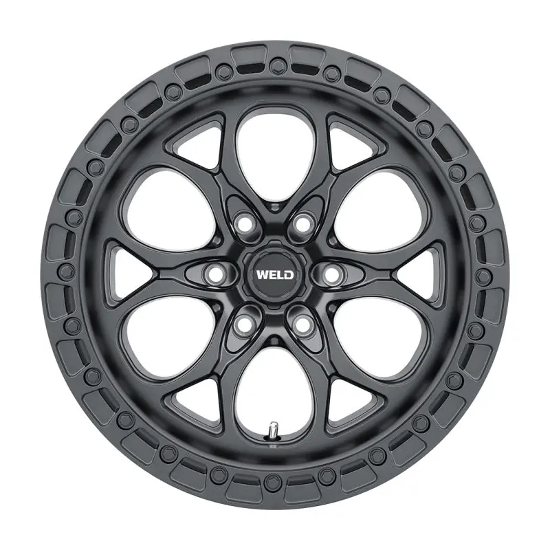 Weld Off-Road Ledge Six W108 Satin Black Wheel 20X9 - 6X139.7 Bp - 5 In Bs 1