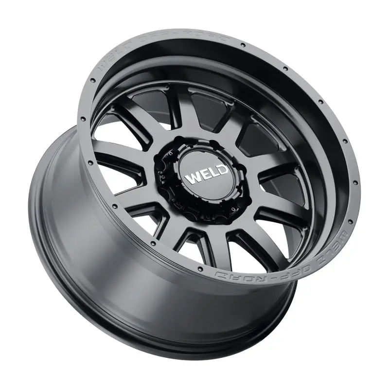 Weld Off-Road W101 Stealth 20X10 Wheel 6X135 6X139.7 Et-18 Bs4.75 Satin Black (106.1) 2
