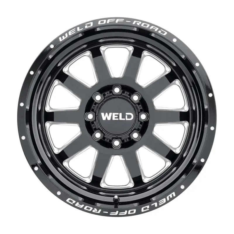 Weld Off-Road W102 20X9.0 Stealth Wheel 6X135 6X139.7 Et13 Bs5.50 Gloss Black Mil (106.1) 2