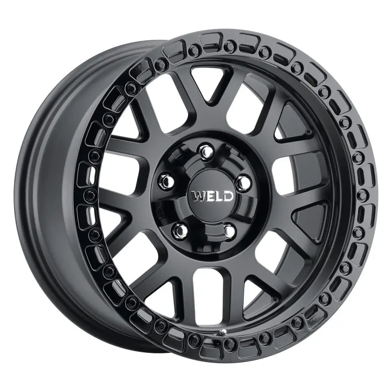 Weld Off-Road W104 17X10 Cinch Wheel 6X135 6X139.7 Et-25 Bs4.50 Satin Black / Gloss Black (106.1) 2