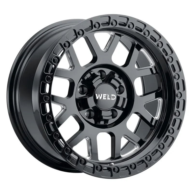 Weld Off-Road W105 Cinch 17X9.0 Wheel 5X114.3 5X127 Et00 Bs5.00 Gloss Black Mil 78.1 (78.1) 1