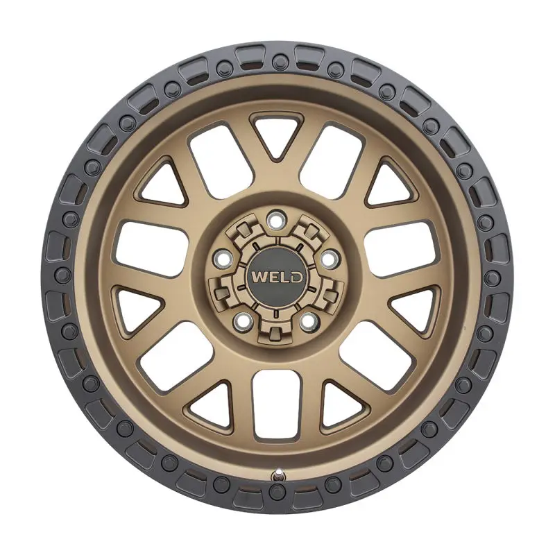Weld Off-Road W115 17X10 Wheel – 6X135/6X139.7 Bolt Pattern For Et-25 Bs4.50 Center Bore 106.1 Satin Bronze/Satin Black 1