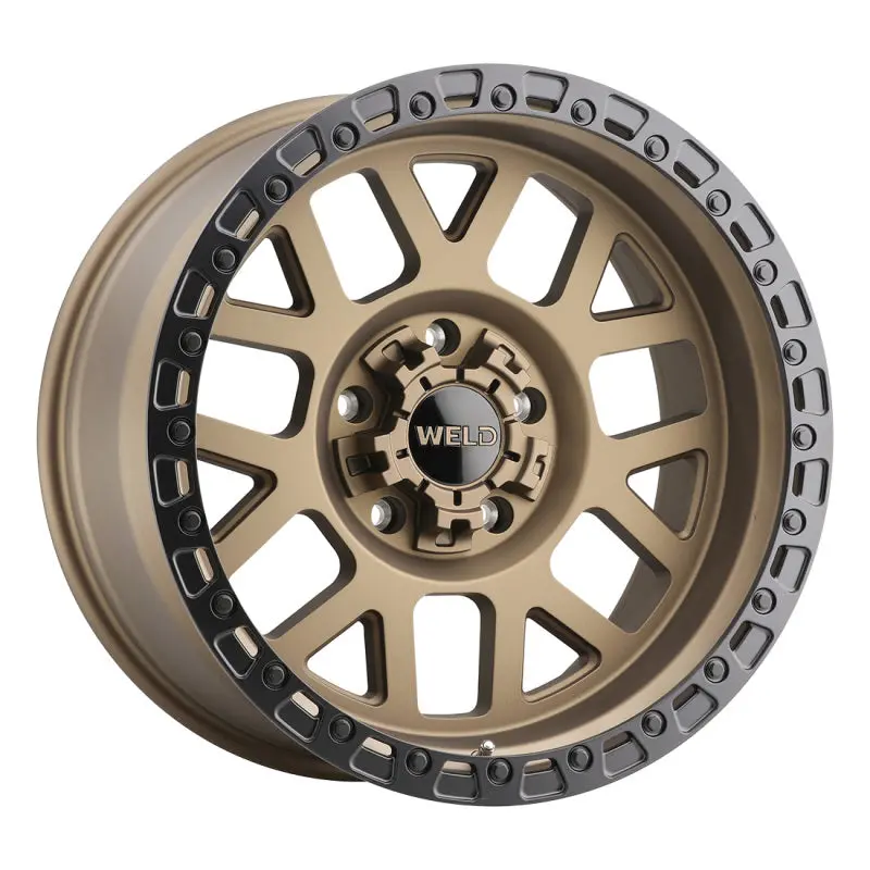 Weld Off-Road W115 17X9 Cinch Wheel 5X114.3 5X127 Et00 Bs5.00 Satin Bronze / Satin Black (78.1) 2