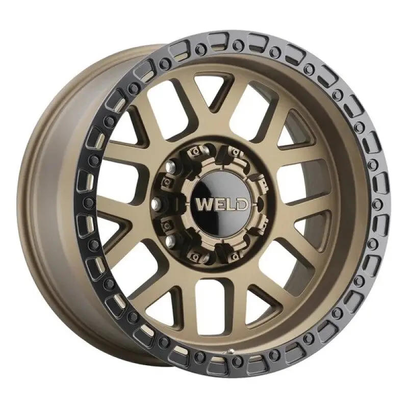 Weld Off-Road W115 20X10 Cinch8x170 Et -18 Bs 4.75 Satin Bronze / Satin Black Ring 125.1 Cb 1
