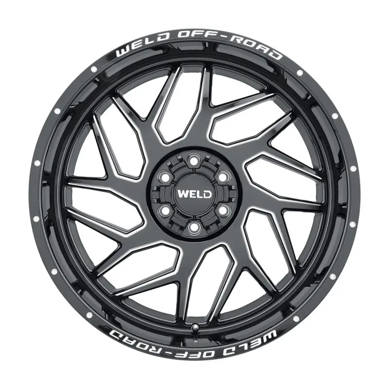 Weld Off-Road W117 20X10 Fulcrum Wheel – 8X165.1 Et13 Bs6.00 Gloss Black Mil (125.1) 2