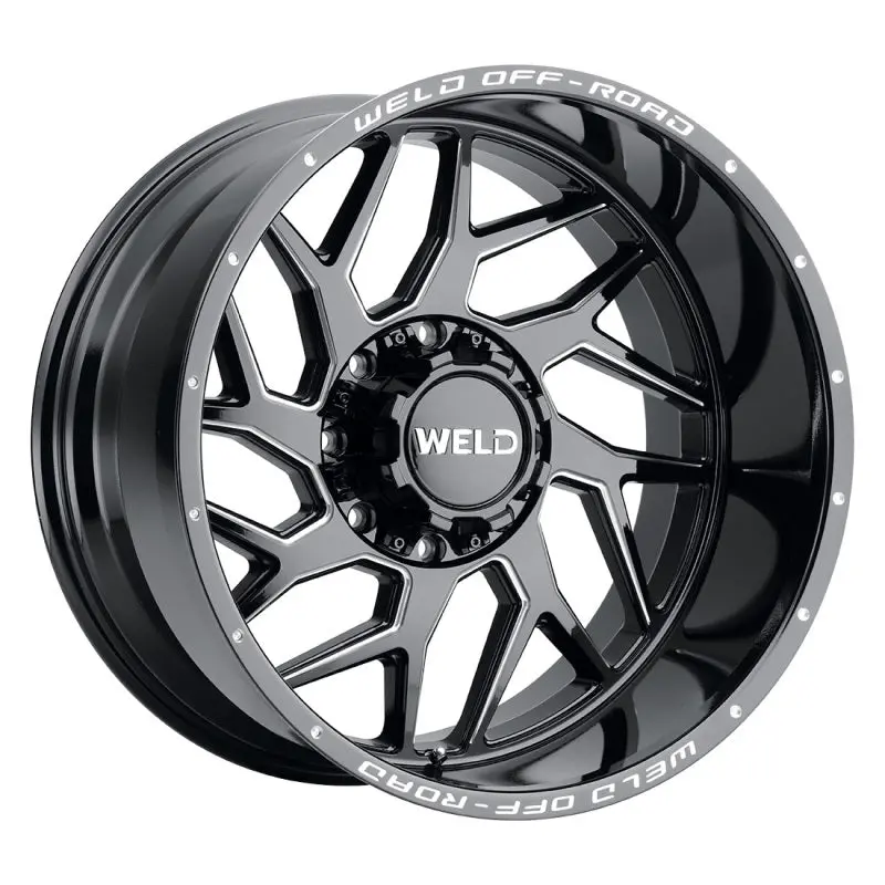 Weld Off-Road W117 22X12 Fulcrum Wheel – 5X127 5X139.7 Et-44 Bs4.75 Gloss Black Mil 87.1 (87.1) 2