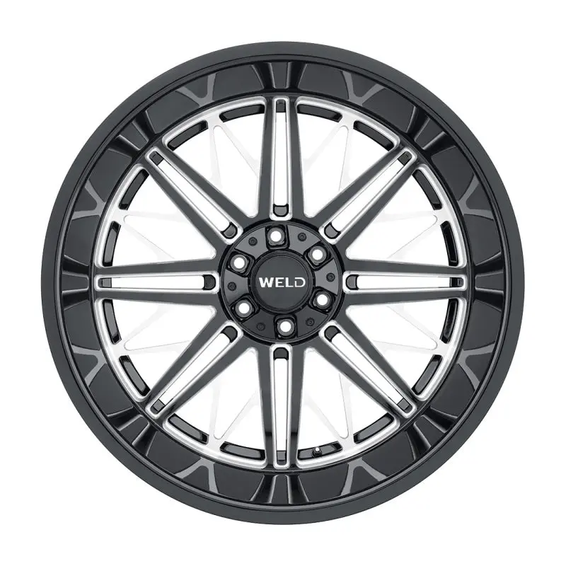 Weld Off-Road W145 Cascade Wheel 22X12 8X180 Bolt Pattern Et-44 Bs4.75 Gloss Black Mil 124.3 (124.3) 1