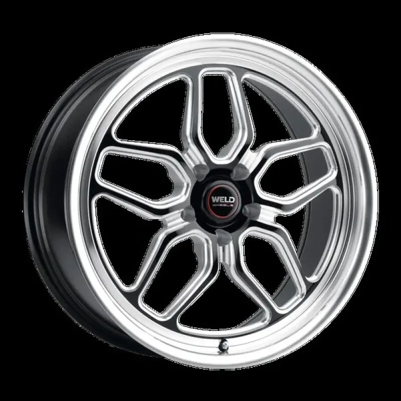 Weld Racing 18X5 Laguna Drag 5X115 Et-33 Bs1.7 Gloss Blk Mil Dia 78.1 1