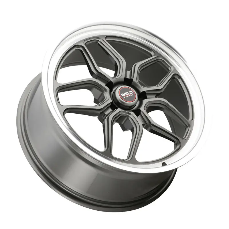 Weld S108 Wheel 20X12 5X120 Et52 Bs8.50 Center Bore Gloss Gun Diamond Lip (72.56) 2