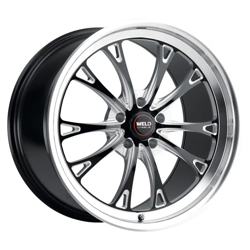 Weld S113 Wheel 20X12 Inch 5X120 Et52 Backspacing 8.50 Gloss Black Mil Hub Dia 72.56 (S113) 2