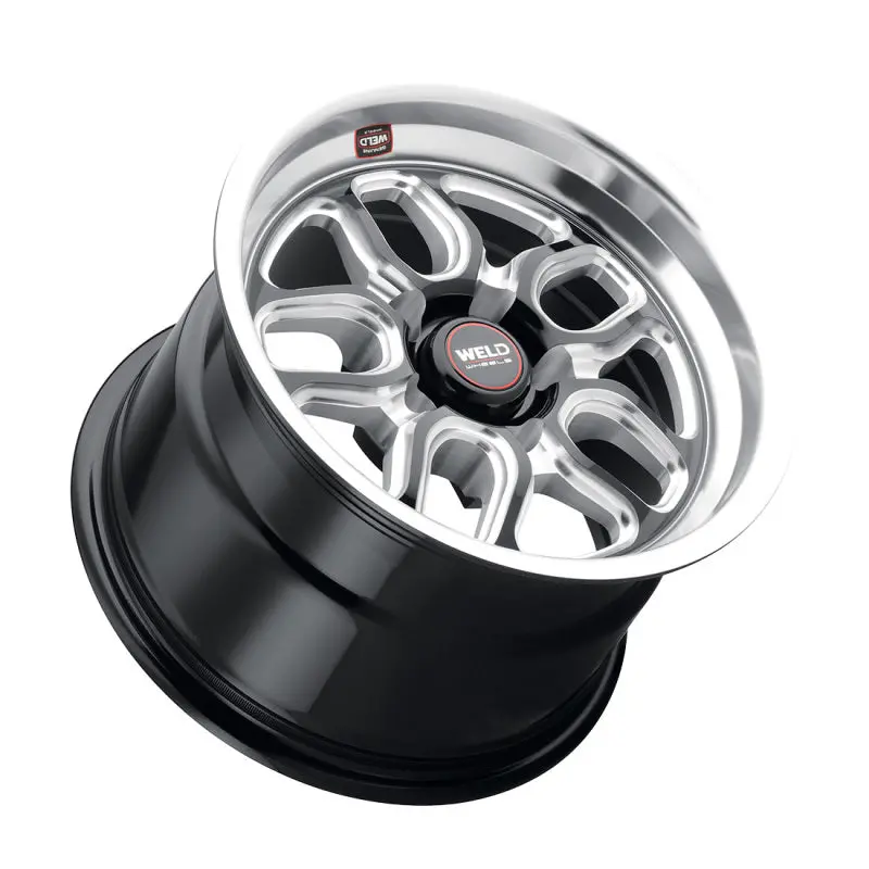 Weld S152 15X10 Laguna Drag Wheel 5X120.7 Et50 Bs7.5 Gloss Black Mil Diameter 78.1 (S152) 1