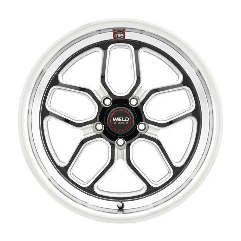 Weld S152 Laguna Drag Wheel 18X10.5 5X120.65 Et65 Bs8.25 Gloss Black Mil Dia 78.1 1