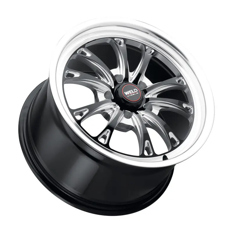 Weld S157 17X10 Belmont Drag Wheel 5X115 Et30 Bs6.70 Gloss Black Mil (78.1) 2