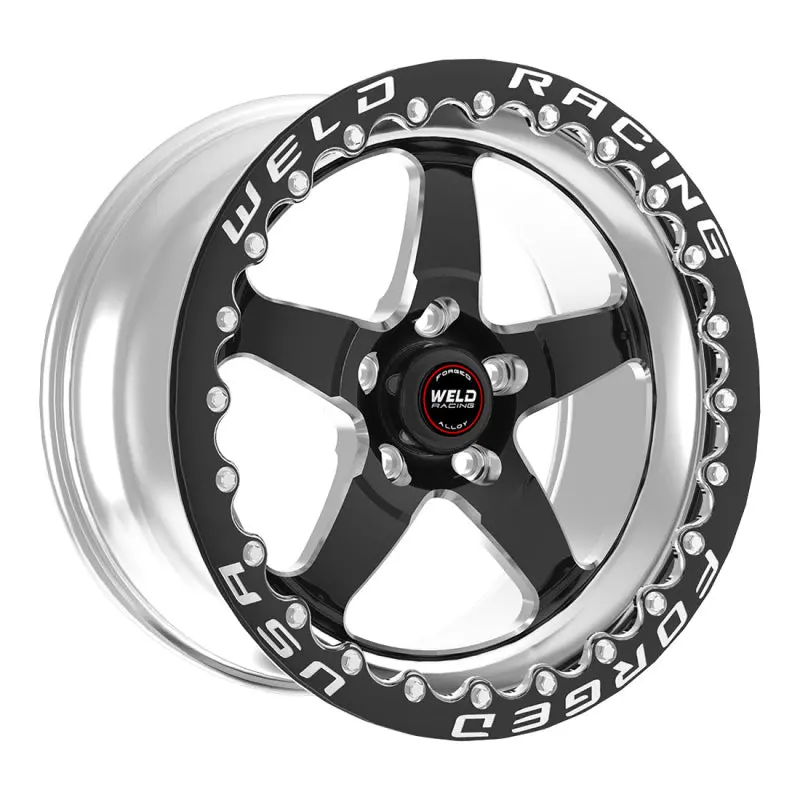 Weld S71 15X10.33 Black Wheel - Beadlock Mt 2