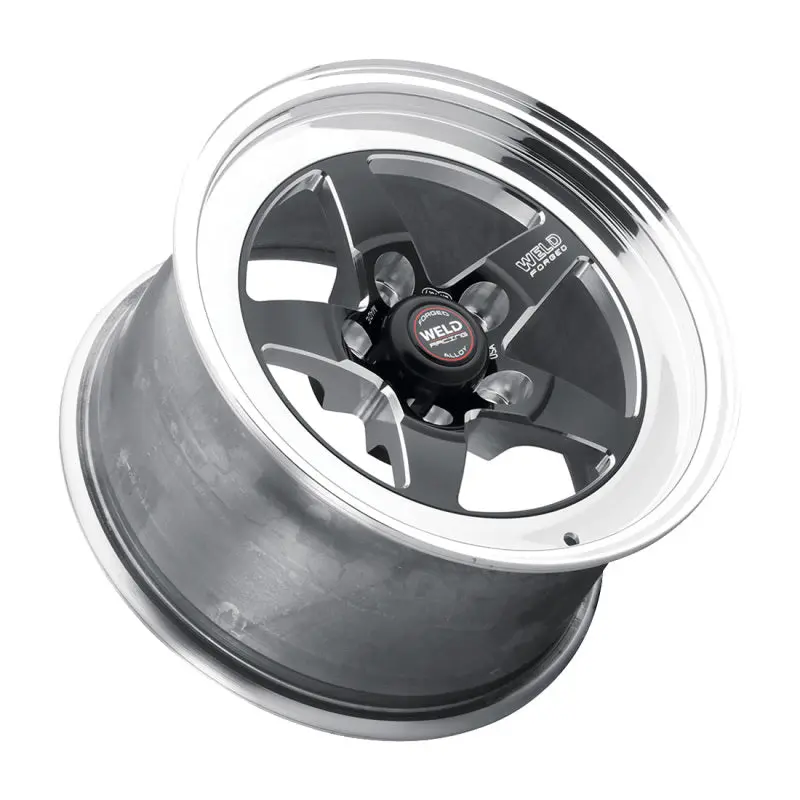 Weld S71 15X10 Black Wheel - 5X4.75 Bp, 7.5In. Bs - Non-Beadlock 2