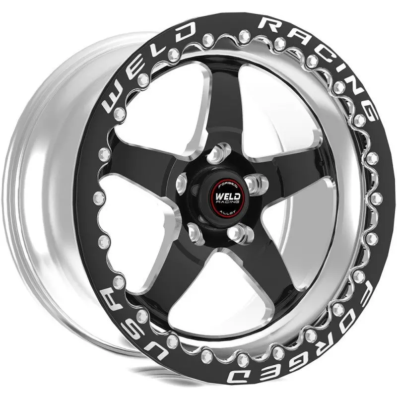 Weld S71 17X10 Black Wheel - Single Beadlock 1