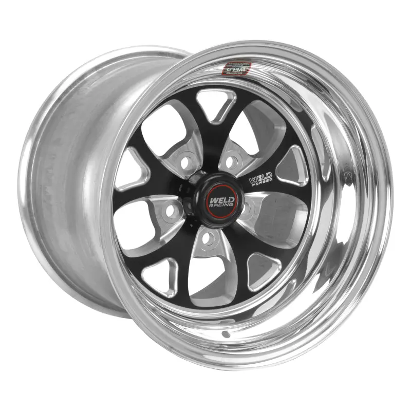 Weld S76 15X10.33 / 5X4.75 Bp / 6.5 In. Bs Black Wheel (Low Pad) – Non Beadlock 1