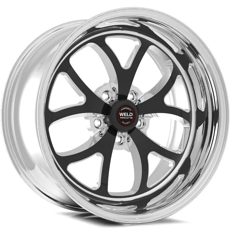 Weld S76 17X10 Black Wheel Single Beadlock 1