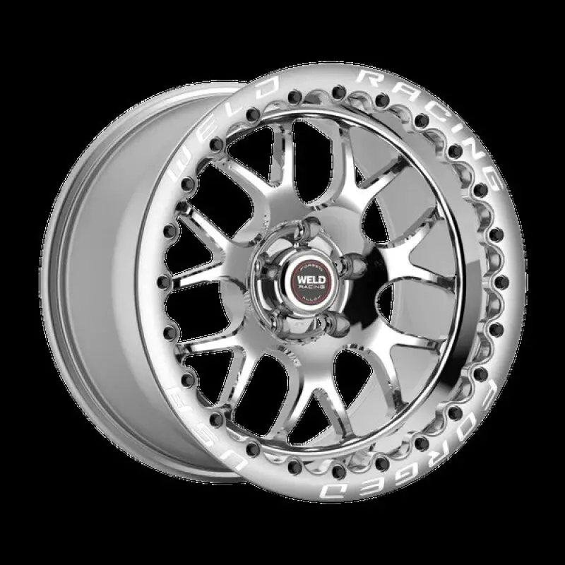 Weld S77 15X10 / 5X135 Bp / 5.5 Inch Bs (Med Pad) Polished Wheel - Polished Sbl Mt 1