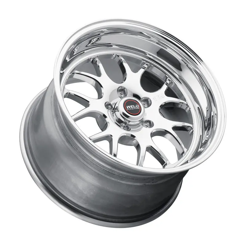 Weld S77 20X9 / 5X5 In Bp / 5.8 In. Bs Polished Wheel (High Pad) – Non Beadlock. 1