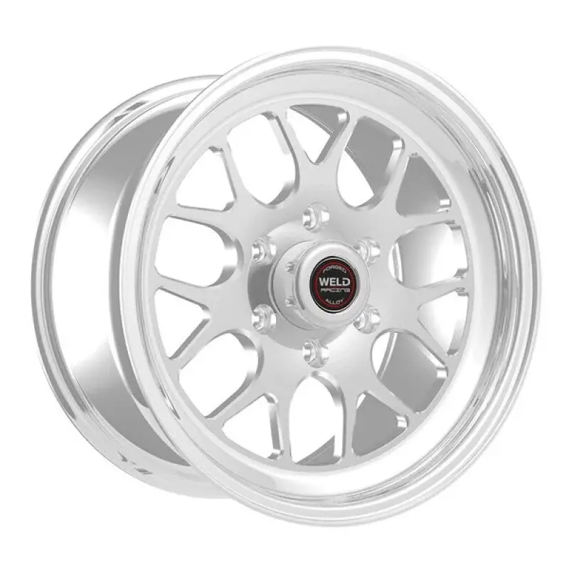 Weld S77 Hd 17X8 / 5X4.75 Bp / 3.18 Inch Bs Polished Wheel (Low Pad) - Non-Beadlock 1
