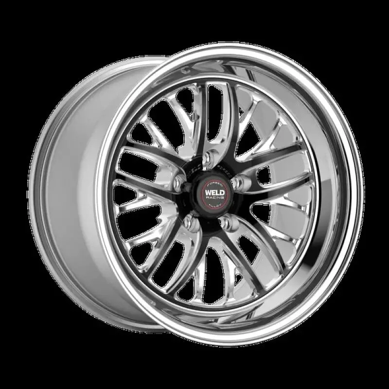 Weld S82 18X5 / 5X115 Bp / 2.1 Inch Bs Black Wheel (High Pad) - Non-Beadlock 1