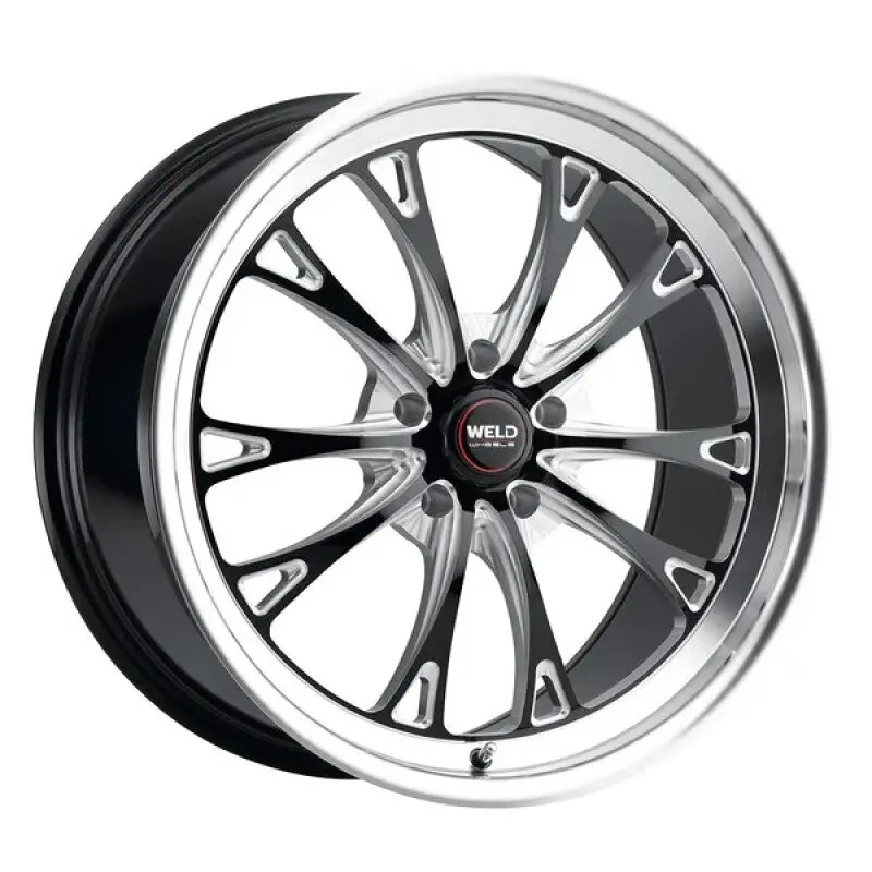 Weld S908 17X10 Belmont Drag Beadlock 5X127 Et38 Bs7.00 Gloss Black Mil Dia 71.5 1
