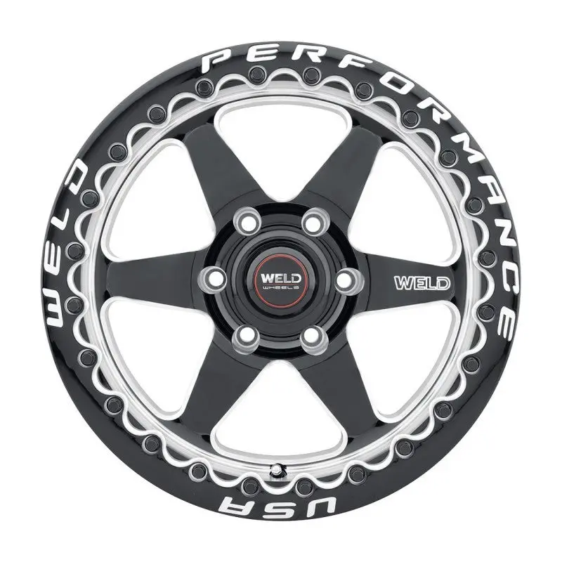 Weld S909 Ventura 20X11 Wheel 6 Beadlock 6X127 Et36 Backspace 7.375 Gloss Blk Mil Dia 78.1 2