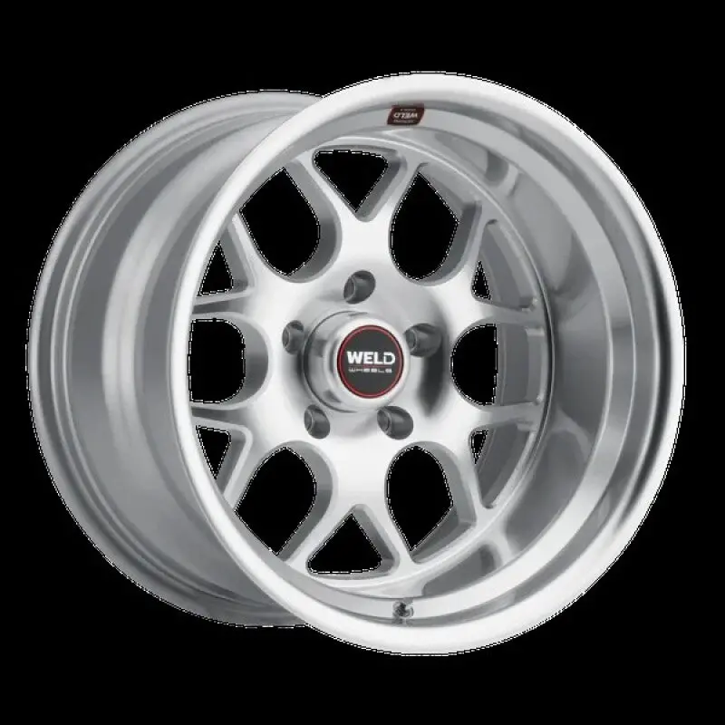 Weld Solana 18X9.5 / 5X127 Bp / Et0 / 78.1Mm Bore - Gloss Silver Machined Wheel 1