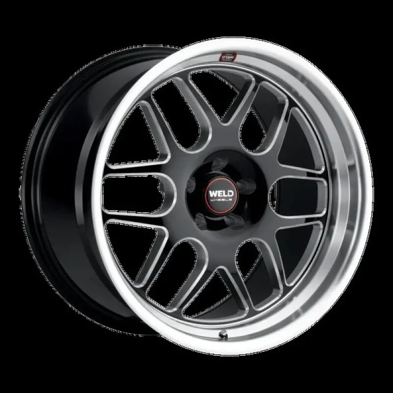 Weld Solana 22X10.5/5X139.7 Bp/Et13/87.1Mm Bore - Gloss Black Mil Dia Wheel 1