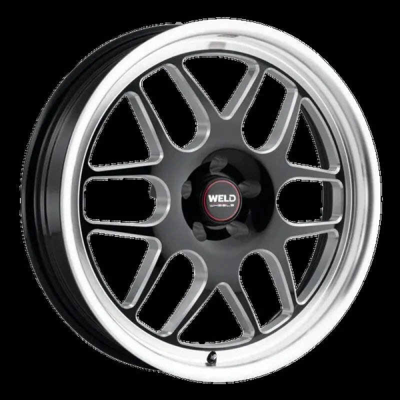 Weld Solana Drag 17X5 / 6X139.7 Bp / Et-25 / 106.1Mm Bore - Gloss Black Mil Dia Wheel 1