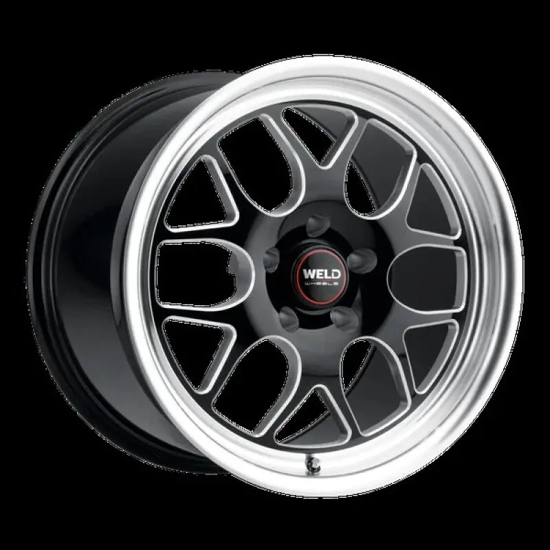 Weld Solana Drag 18X5 / 5X120 Bp / Et-34 / 78.1Mm Bore - Gloss Black Mil Dia Wheel 1
