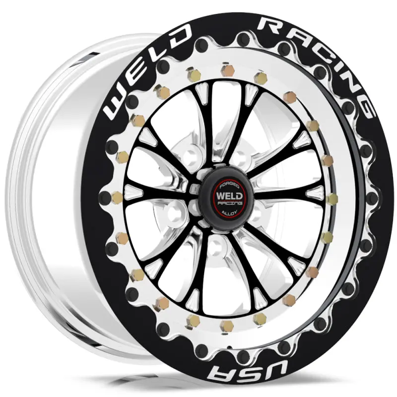 Weld Vitesse 15X10 Black Wheel - Single Beadlock Mt 1
